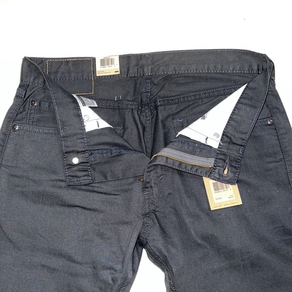 NWT Levi’s “505 Regular” Black Jeans - Picture 6 of 8